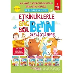 Etkinliklerle Sağ Beyin Sol Beyin Geliştirme (6 Kitap) - Canan Öztürk - Hayykitap