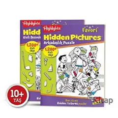 Favori Hidden Pictures 2li Set - Kolektif - Dikkat Atölyesi Yayınları