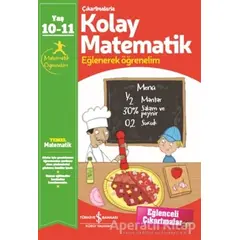 Çıkartmalarla Kolay Matematik (10-11 Yaş) - Kolektif - İş Bankası Kültür Yayınları