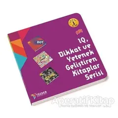 IQ Dİkkat ve Yetenek Geliştiren Kitaplar Serisi Level 1 (3 Kitap Takım) 5+ Yaş