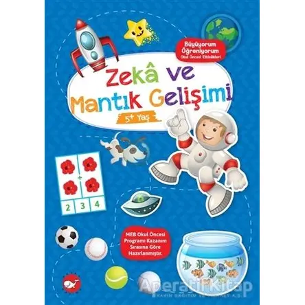 Zeka ve Mantık Gelişimi 5+ Yaş - Büyüyorum Öğreniyorum Okul Öncesi Etkinlikleri