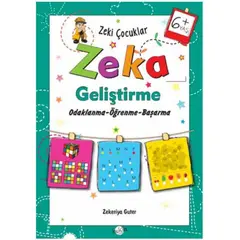 Zeki Çocuklar Zeka Geliştirme +6 Yaş - Zekeriya Guter - Kukla Yayınları