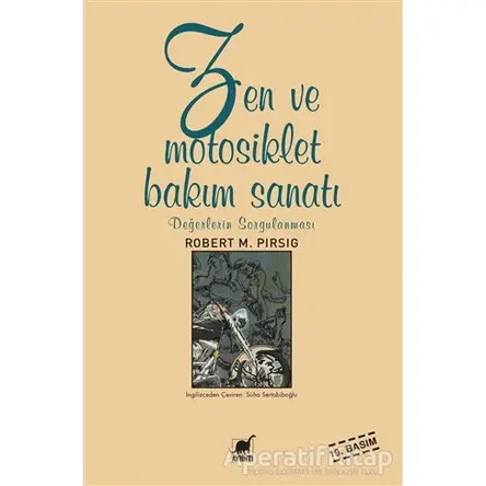 Zen ve Motosiklet Bakım Sanatı - Robert M. Pirsig - Ayrıntı Yayınları