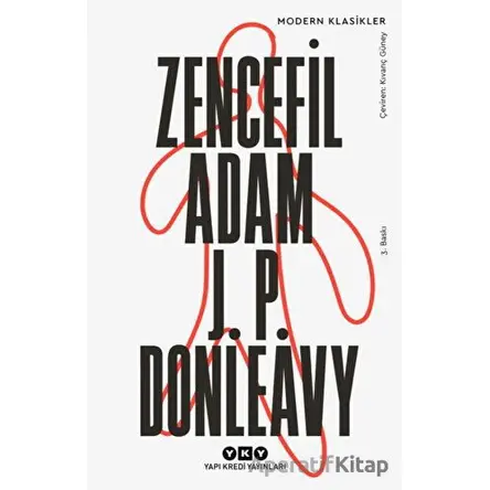 Zencefil Adam - J. P. Donleavy - Yapı Kredi Yayınları