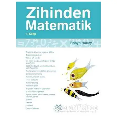 Zihinden Matematik 4. Kitap - Robyn Hurley - 1001 Çiçek Kitaplar