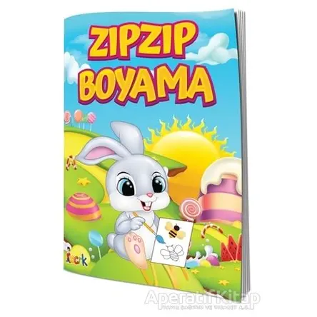 Zıpzıp Boyama - Kolektif - Bıcırık Yayınları