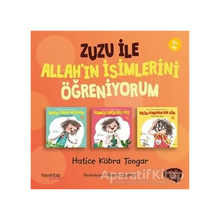 Zuzu İle Allah’ın İsimlerini Öğreniyorum (3 Kitap Takım) - Hatice Kübra Tongar - Hayykitap